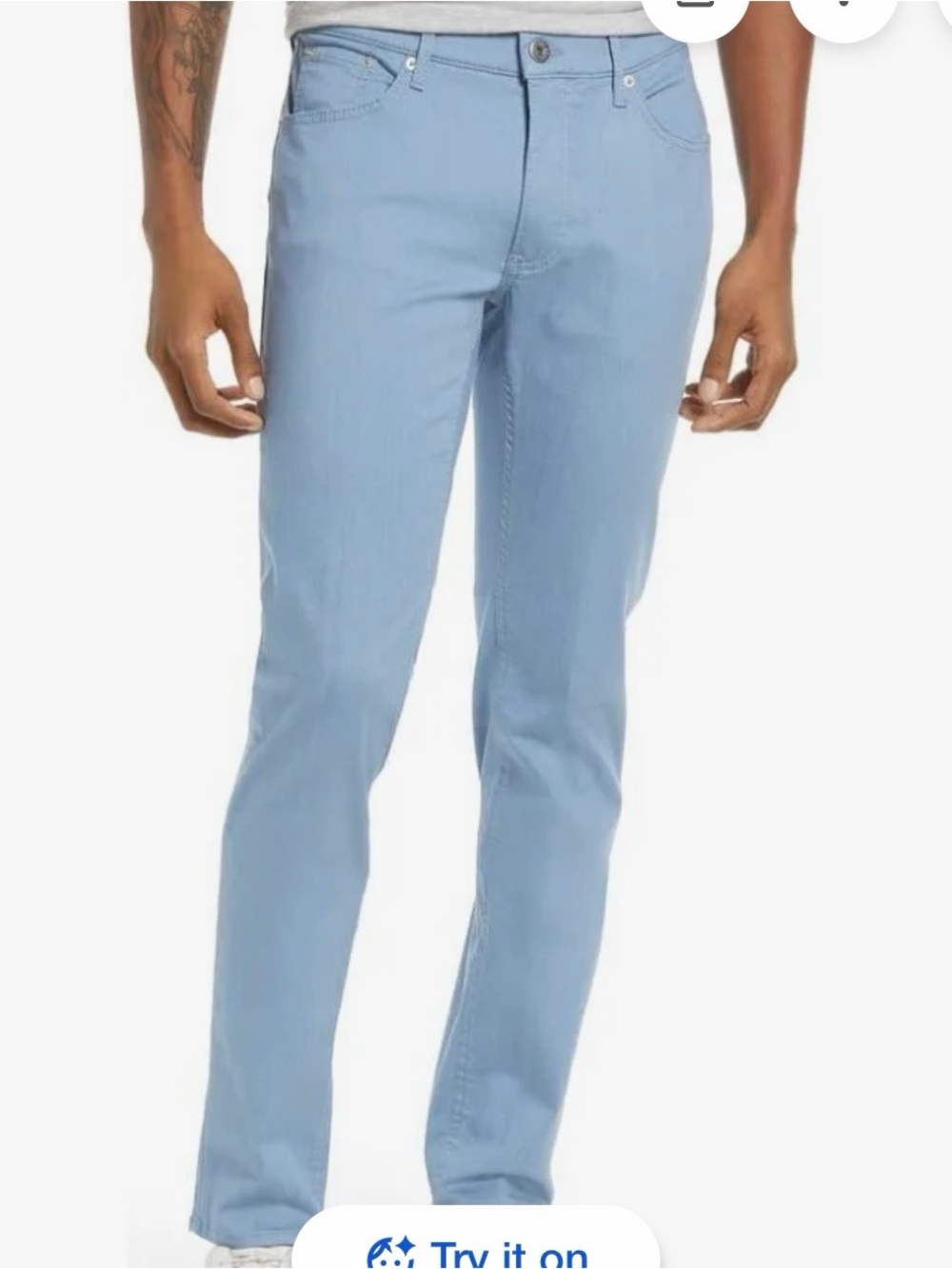 Brax Hi-Flex style Chuck blue pants